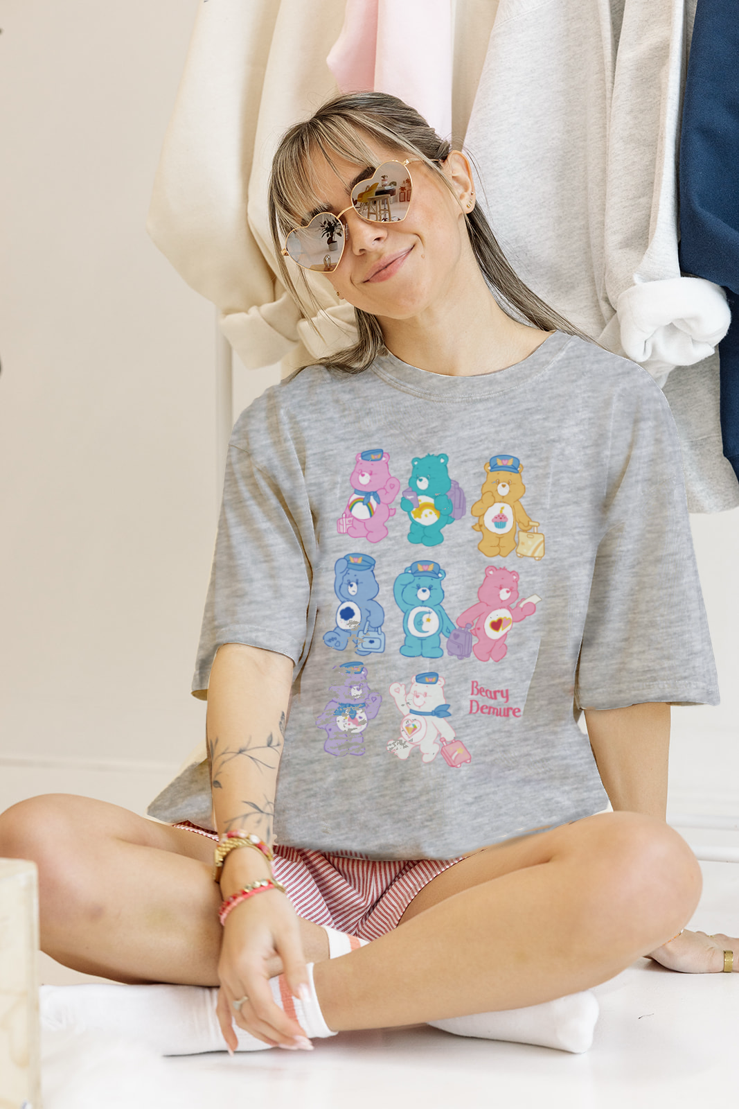 Care Bears Beary Demure Tee
