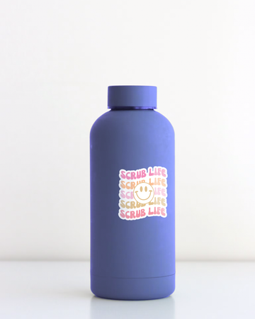 Scrub Life Sticker in Pink