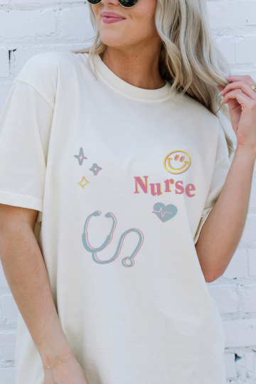 Nurse Icon Tee in Ivory