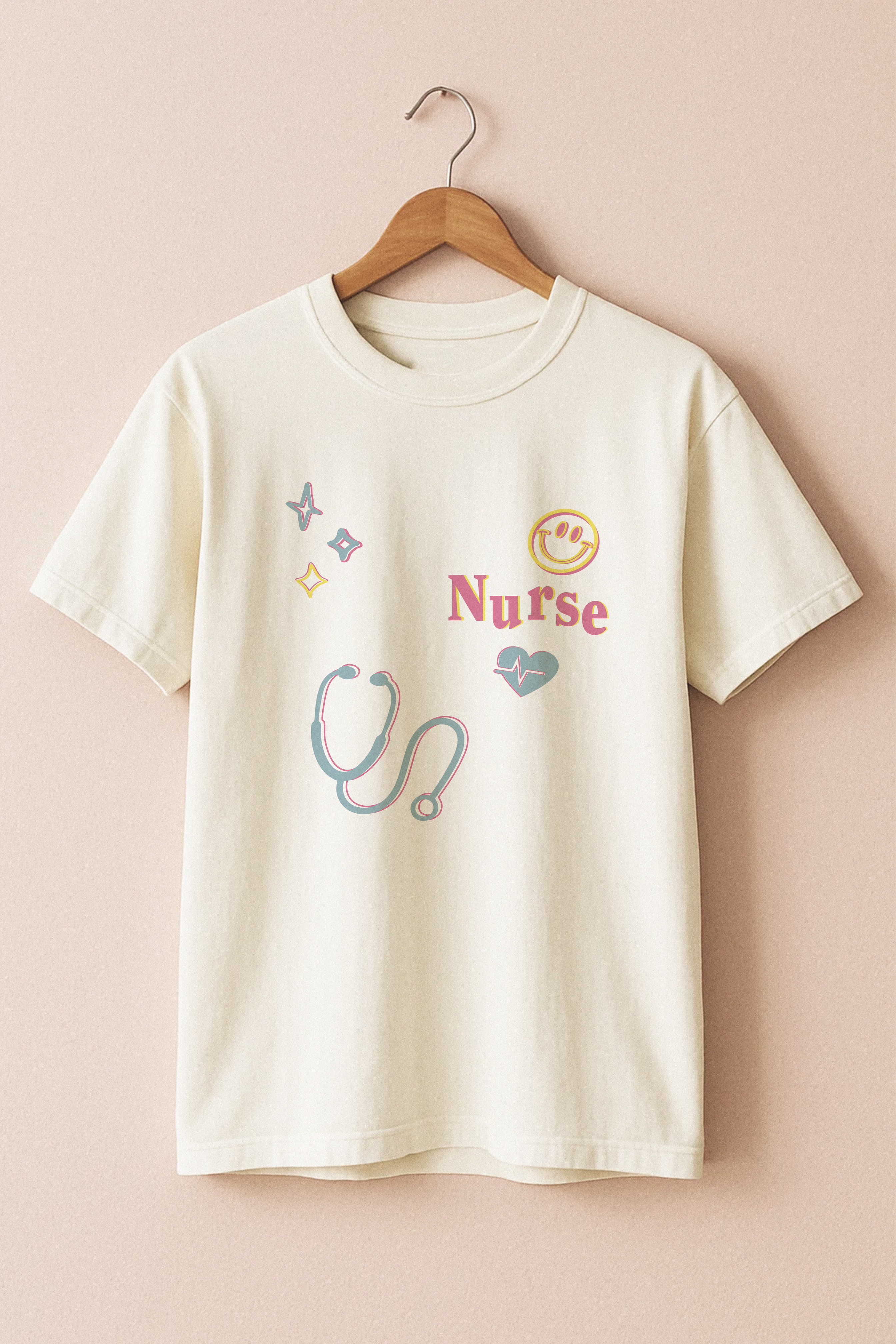 Nurse Icon Tee in Ivory