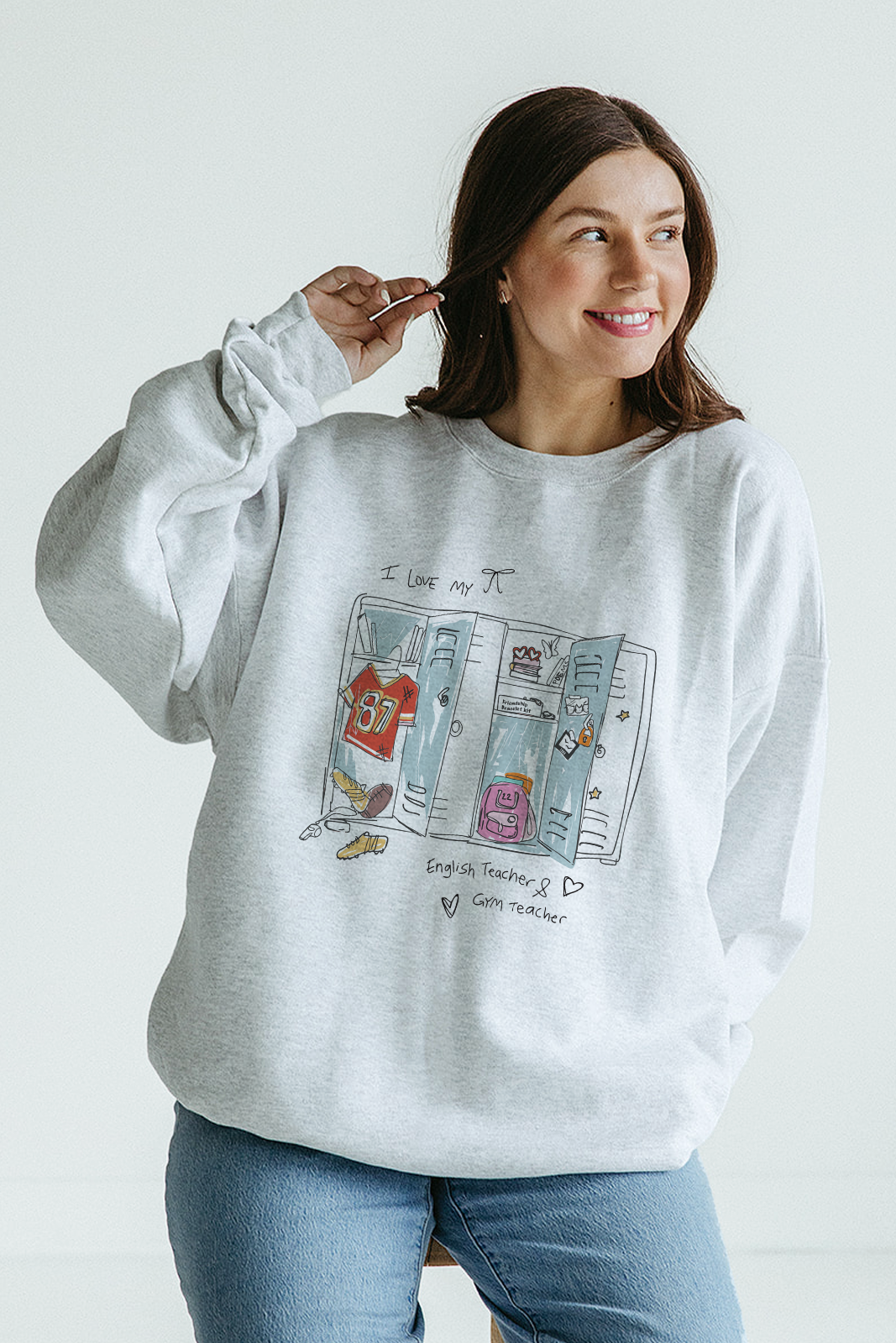 English Teacher + Gym Teacher Sweatshirt