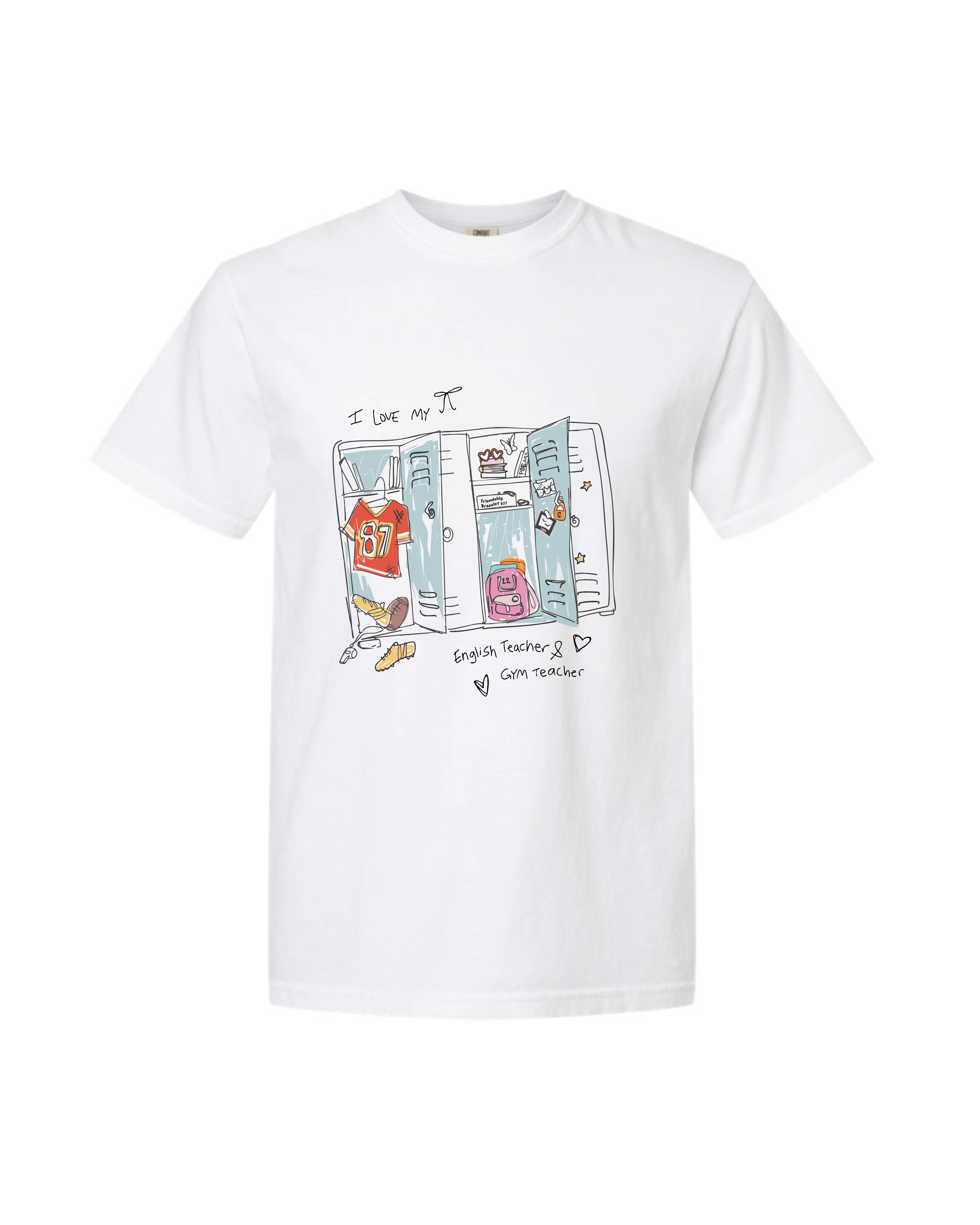 English Teacher + Gym Teacher Tee