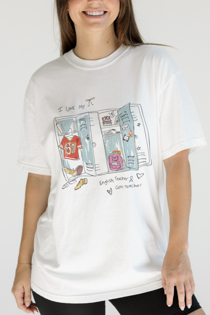 English Teacher + Gym Teacher Tee