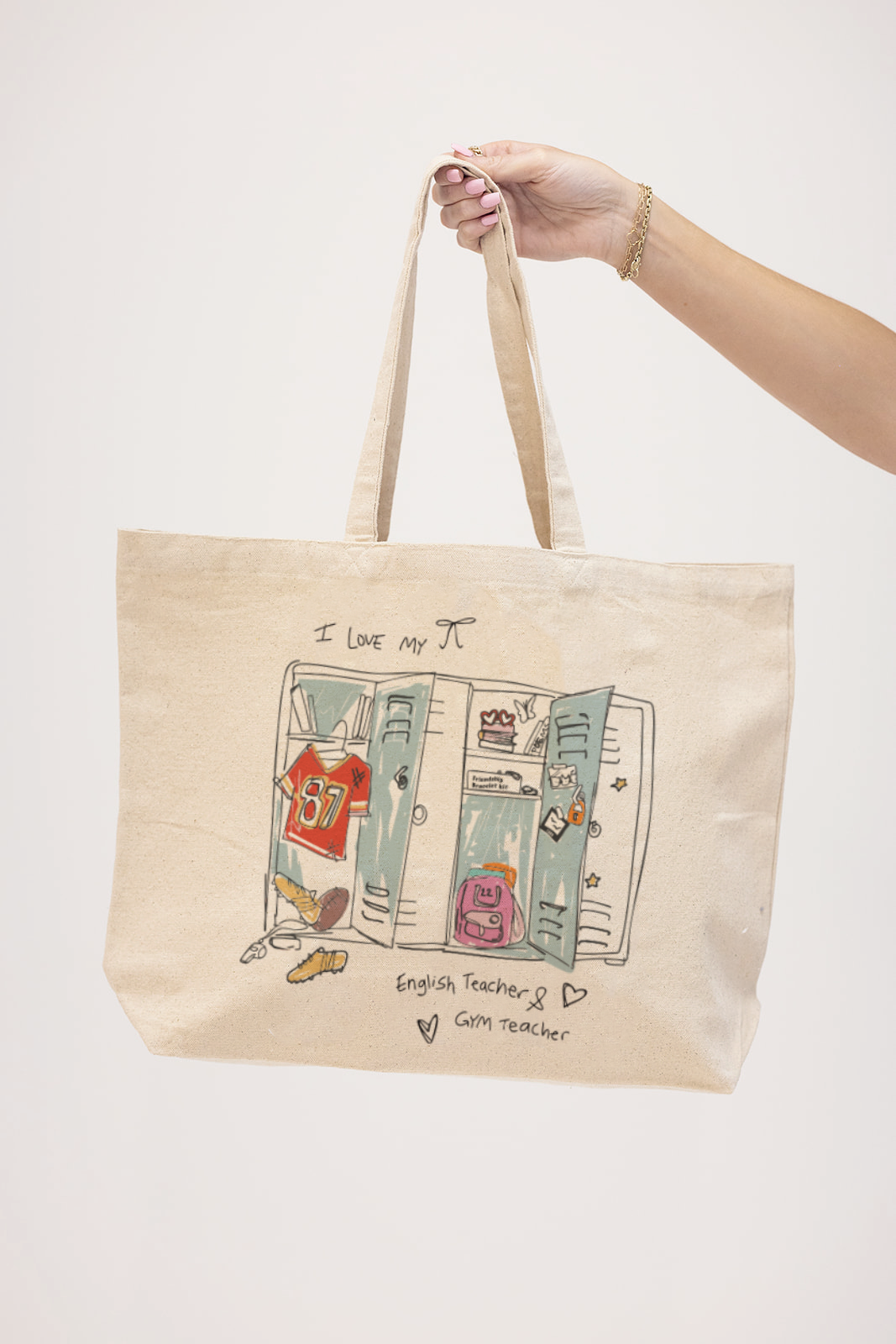 English Teacher + Gym Teacher Tote
