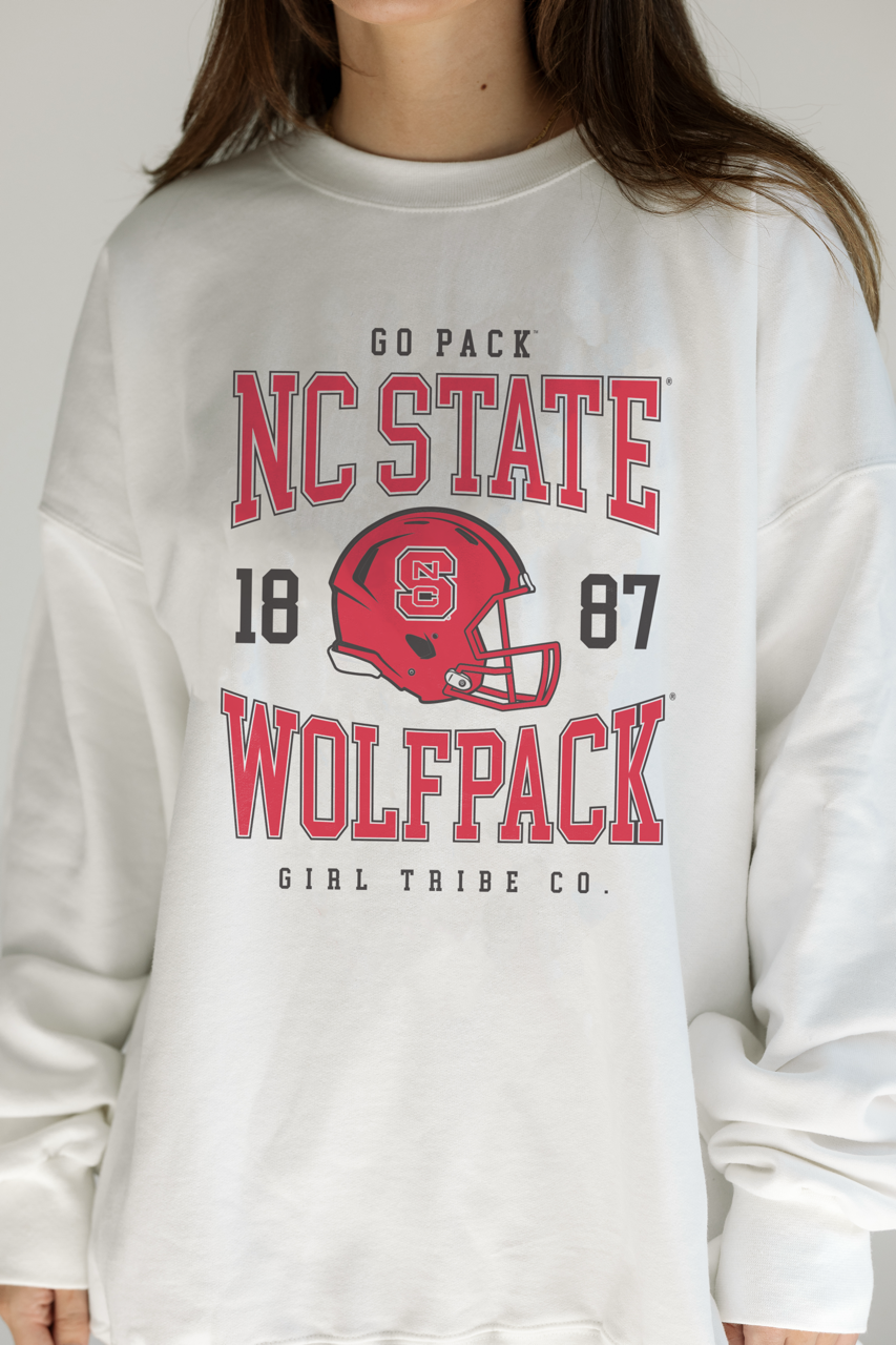 NC State Helmet Sweatshirt