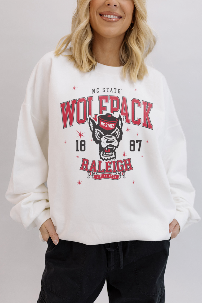 NC State University: Sparkle Sweatshirt