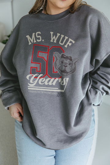 NC State University: Ms Wuf Retro Est 1975 Sweatshirt