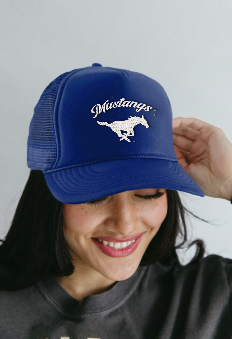 SMU Mustangs Trucker Hat