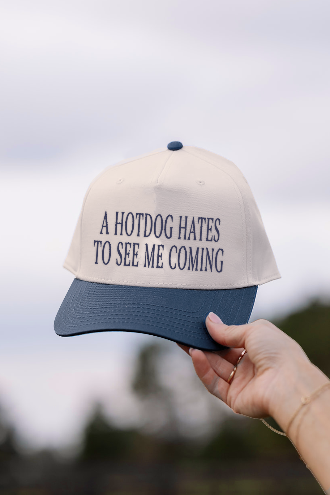 A Hotdog Hates to See me Coming Hat