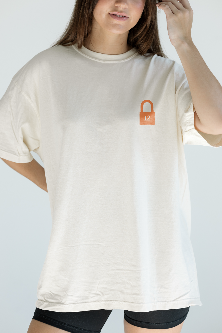Protect Your Energy Tee in Ivory