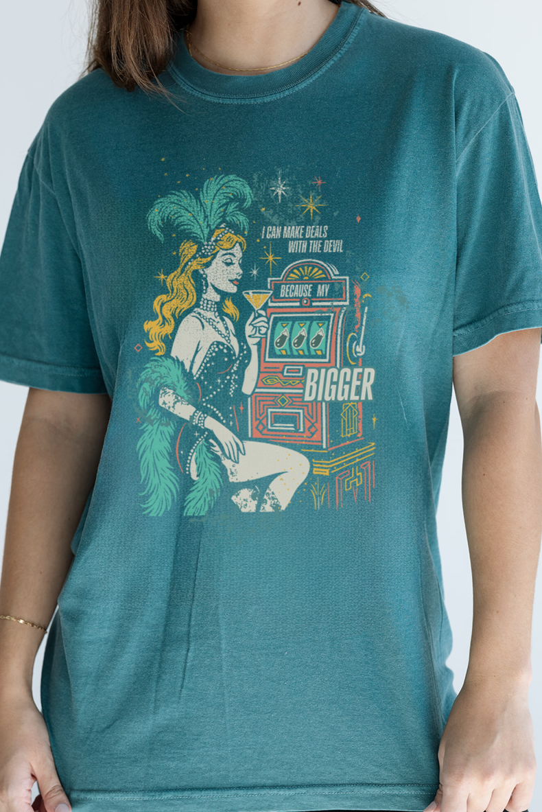 Deals with the Devil Showgirl Tee