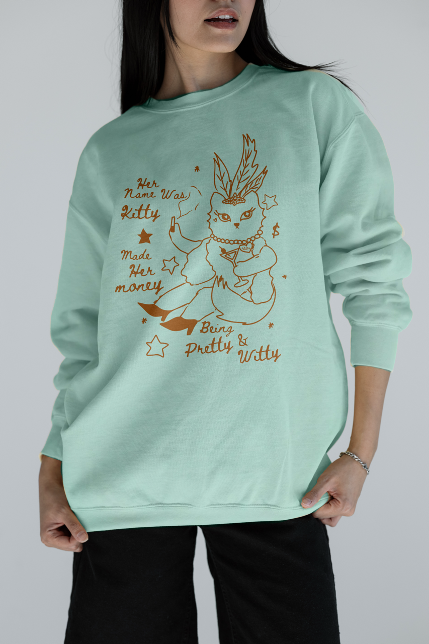 Showgirl Kitty Sweatshirt