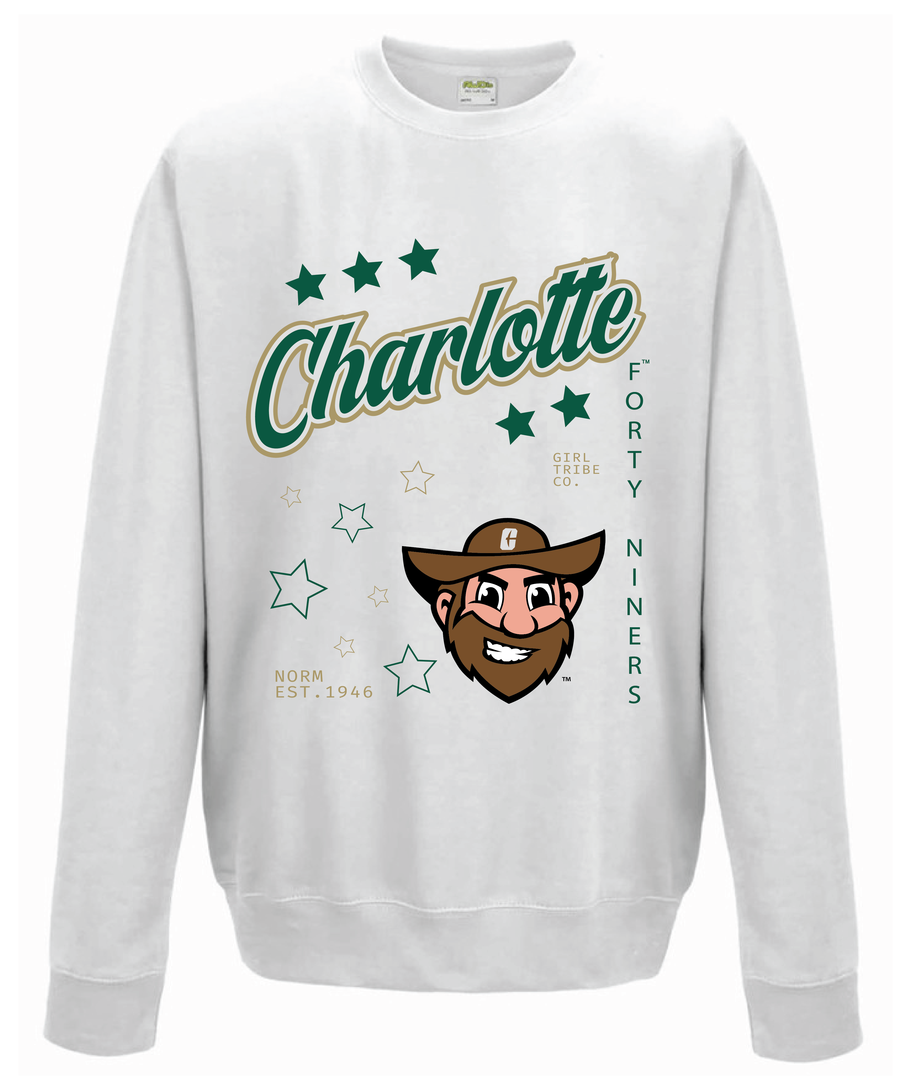 University of North Carolina at Charlotte: Youth Go UNCC Sweatshirt