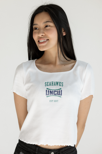 University of Wilmington x Girl Tribe Co. Baby Tee