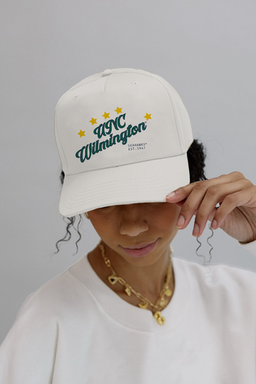 University of North Carolina Wilmington: Go UNCW Hat in White