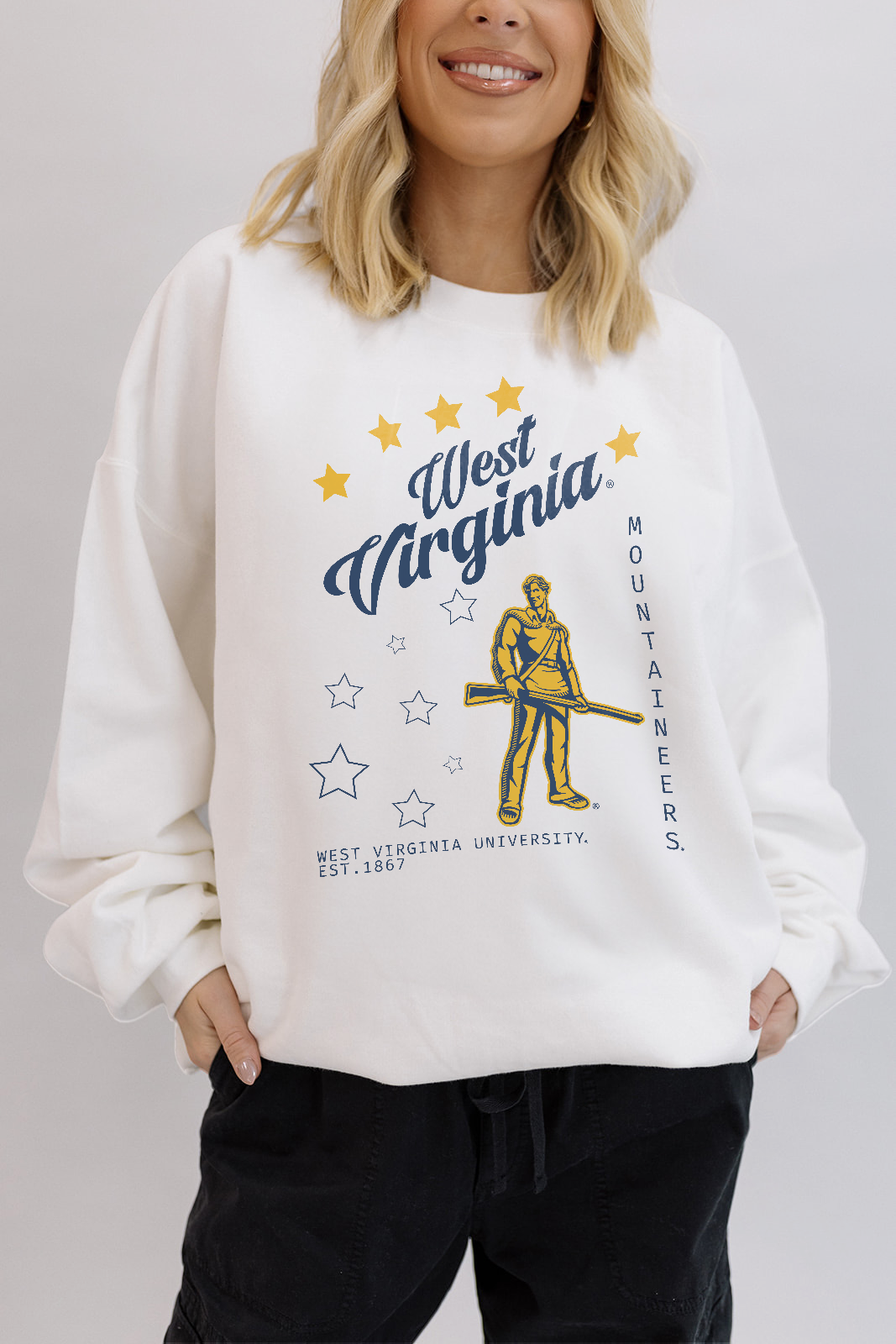 West Virginia University: Go WVU Sweatshirt
