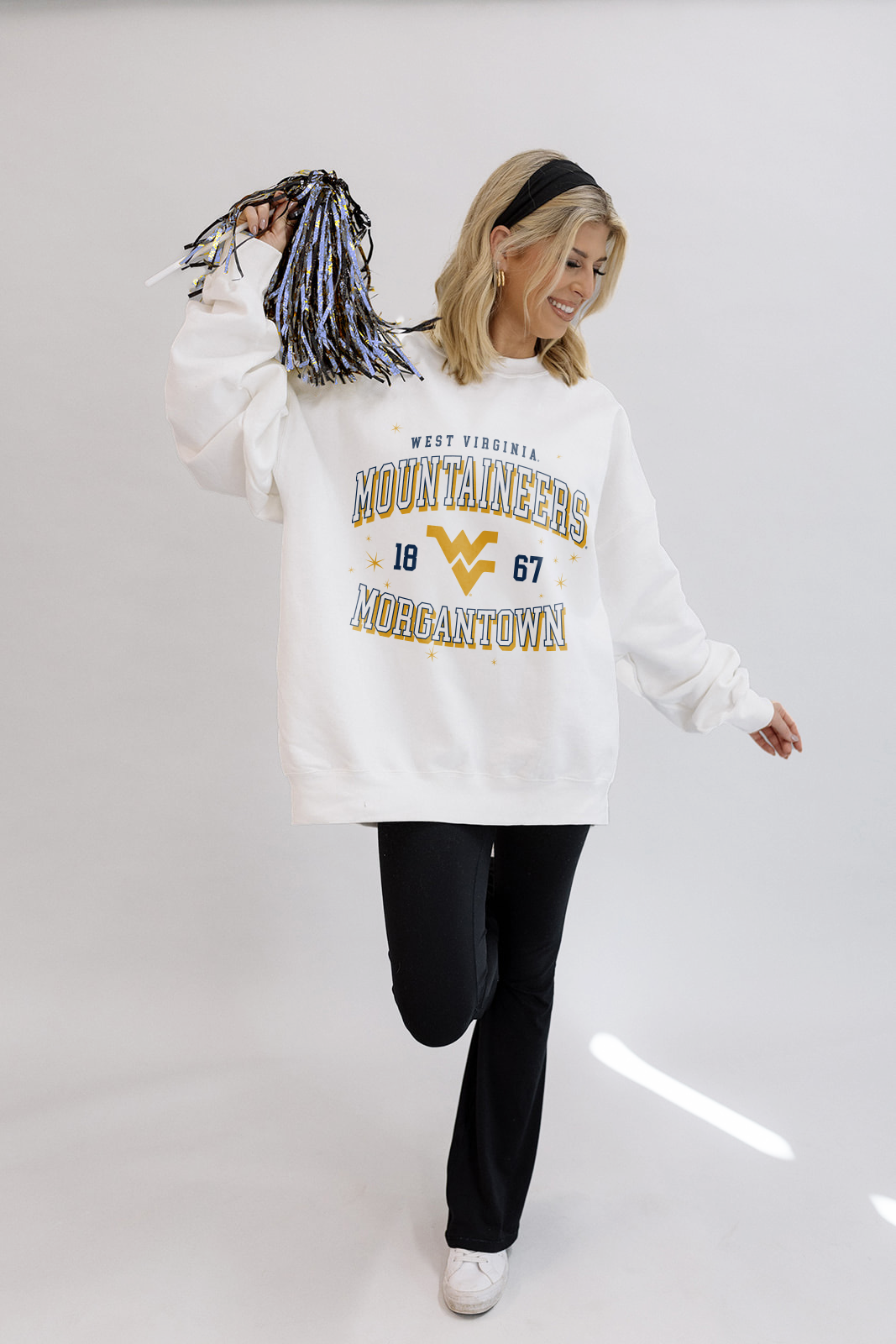 West Virginia University: Mountaineers Sparkle Sweatshirt