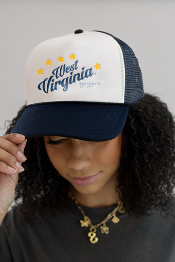West Virginia University: Go WVU Trucker Hat