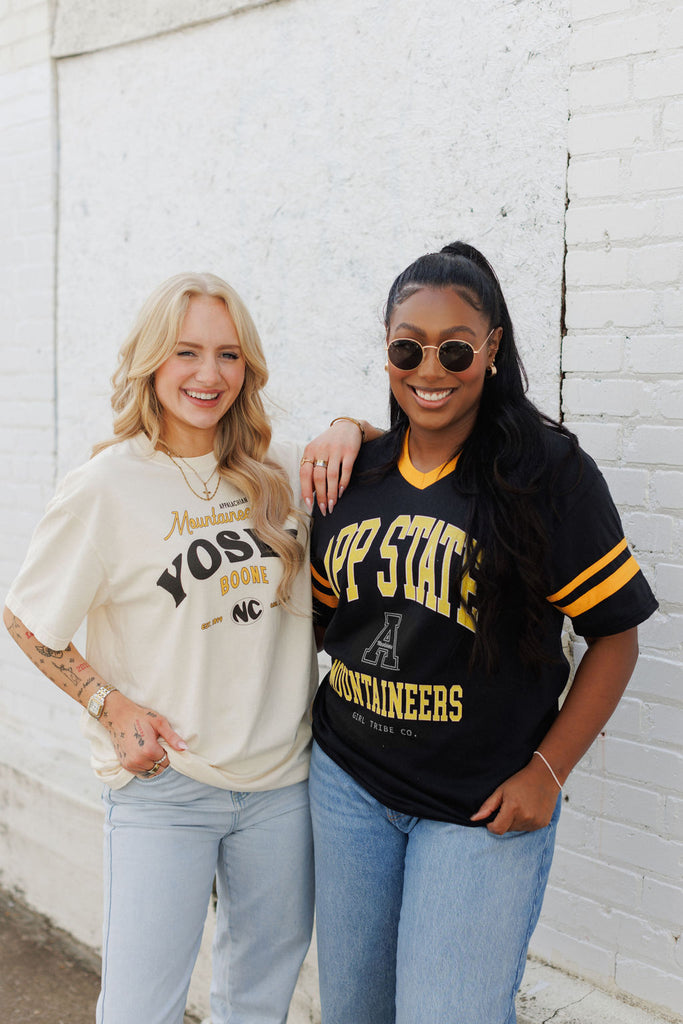 App State Varsity Tee - App State x Girl Tribe Co.