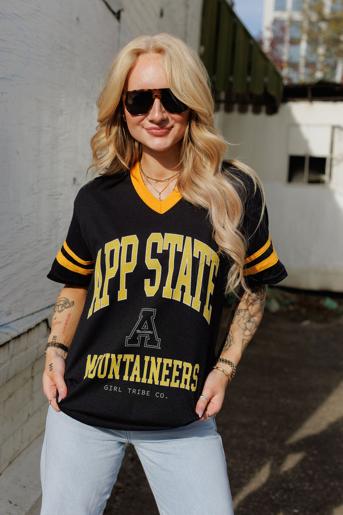 App State Varsity Tee - App State x Girl Tribe Co.