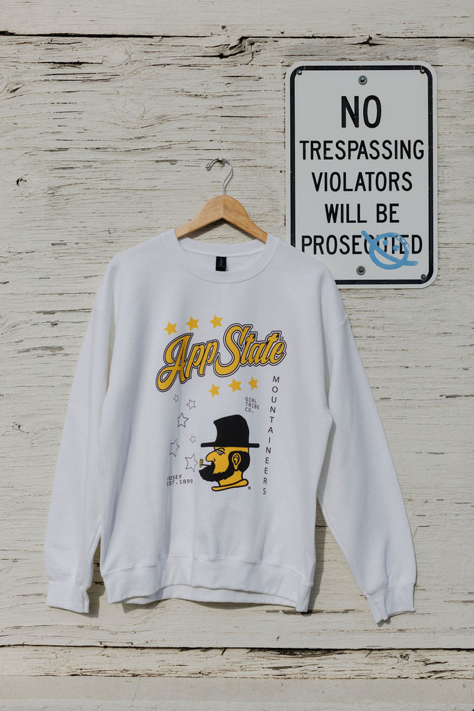 Go App State Sweatshirt - App State x Girl Tribe Co.