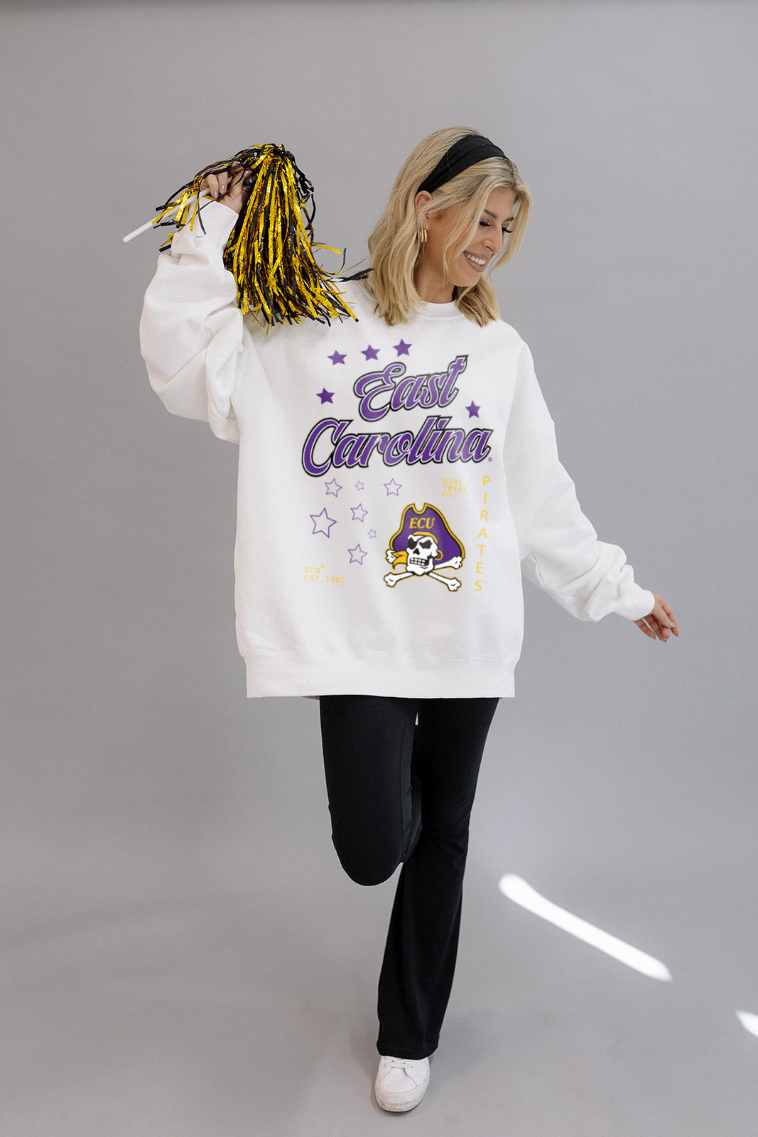  Go ECU Sweatshirt- Girl Tribe Co. ECU X Girl Tribe 