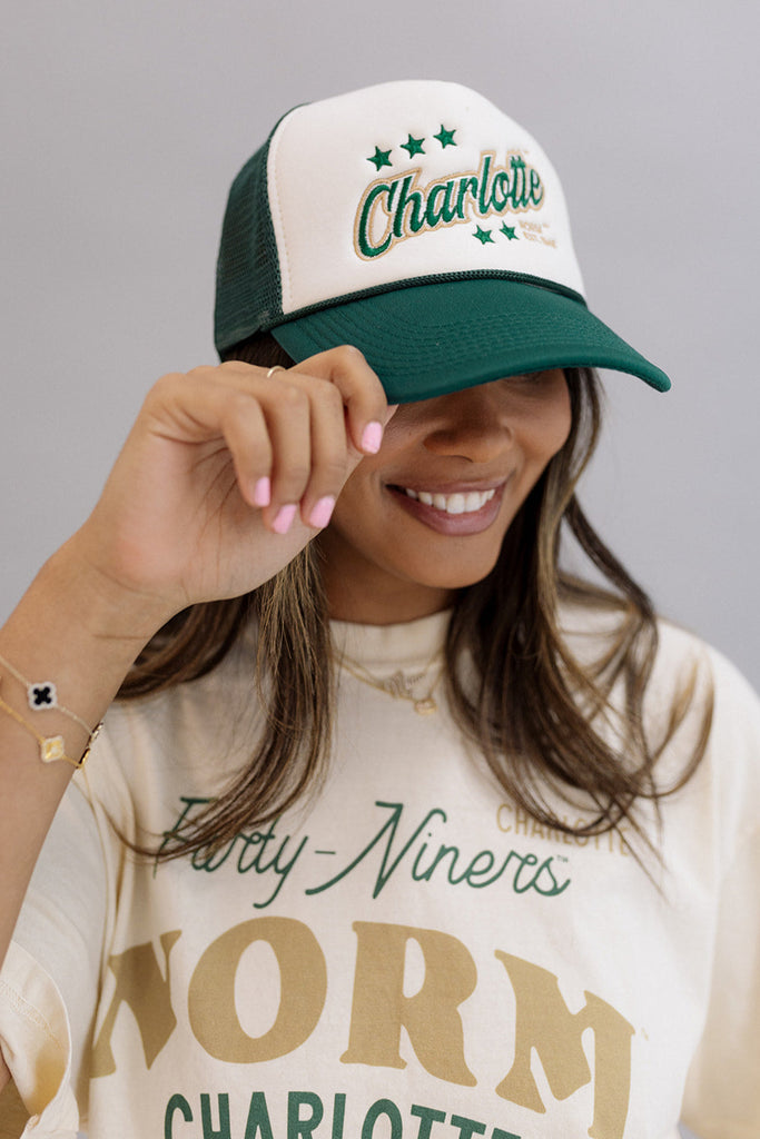 Go UNCC Trucker- Girl Tribe Co. UNCC X Girl Tribe 