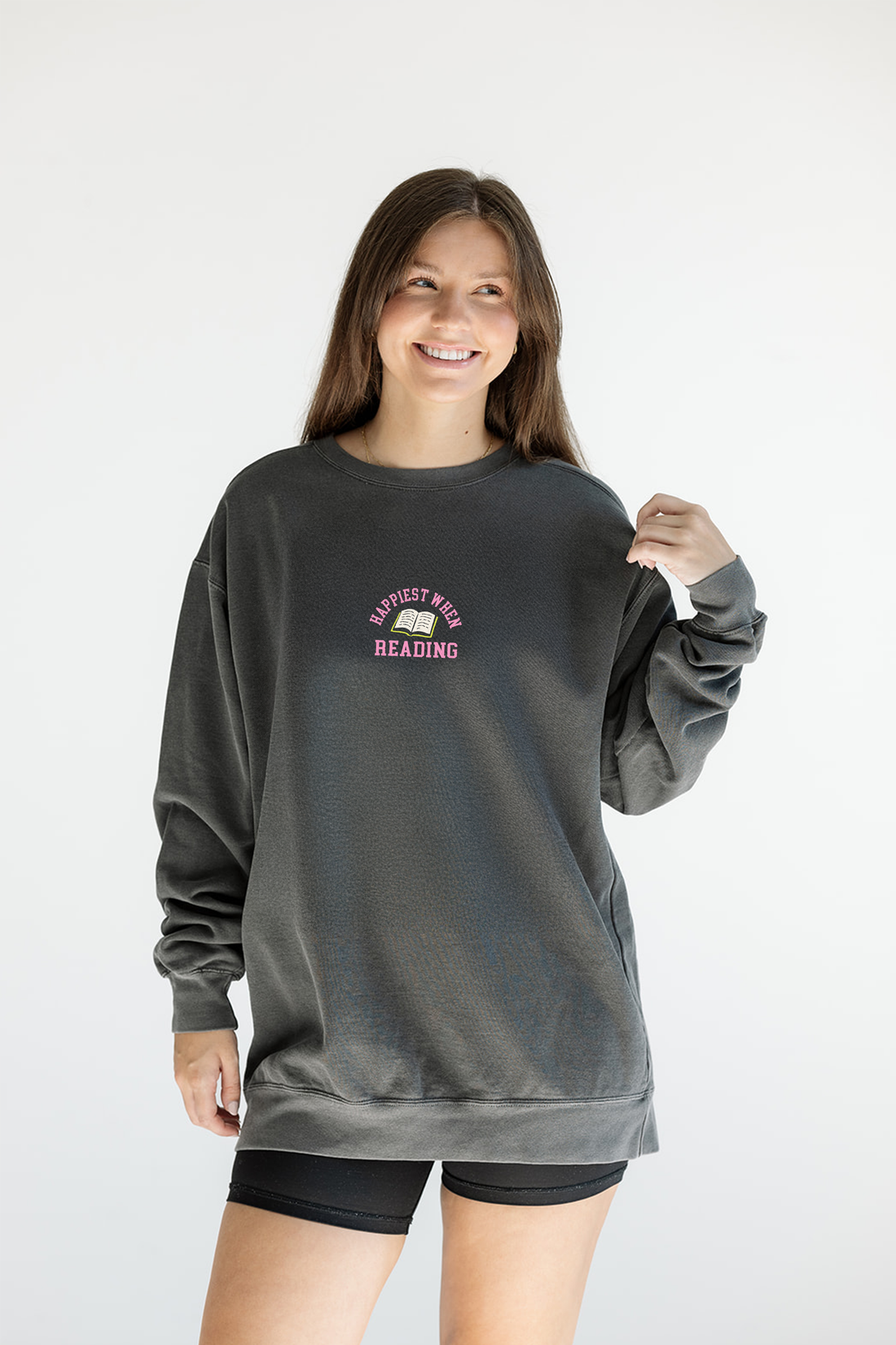 Happiest When Reading Sweatshirt