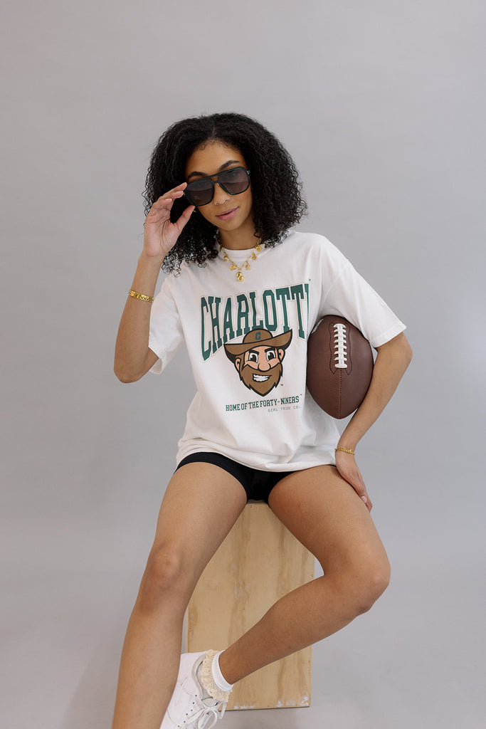  Home Of The Forty Niners Tee- Girl Tribe Co. UNCC X Girl Tribe 