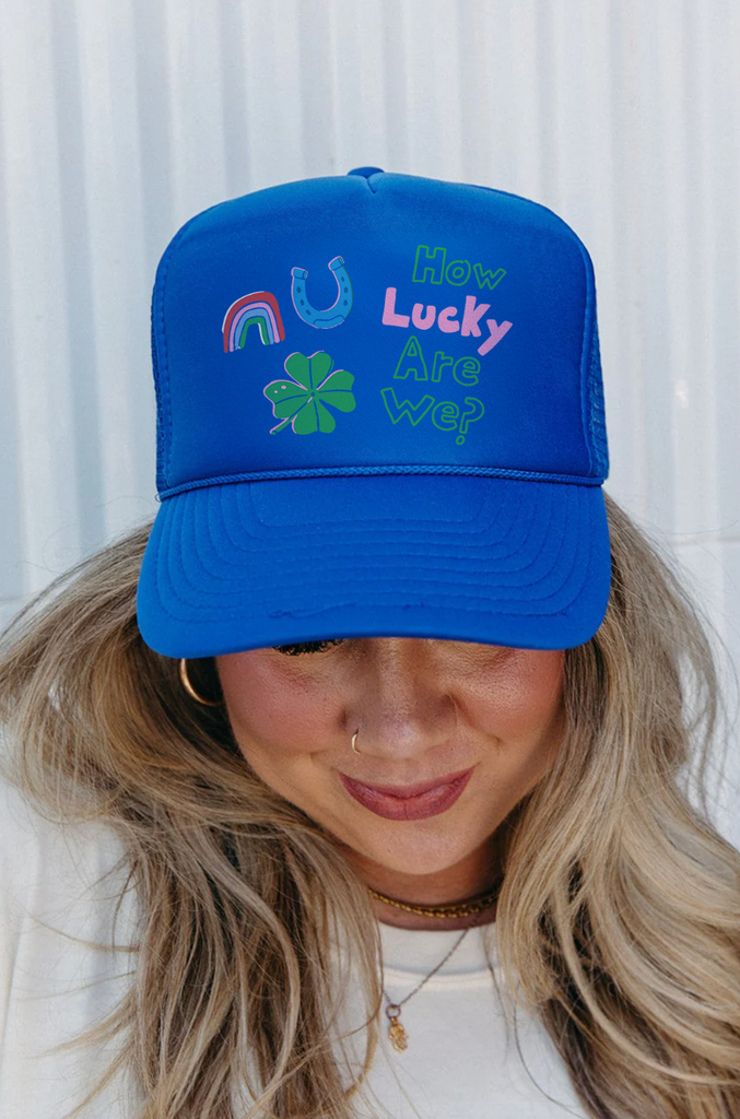 How Lucky Are We Hat - Girl Tribe Co. Lucky Collection 