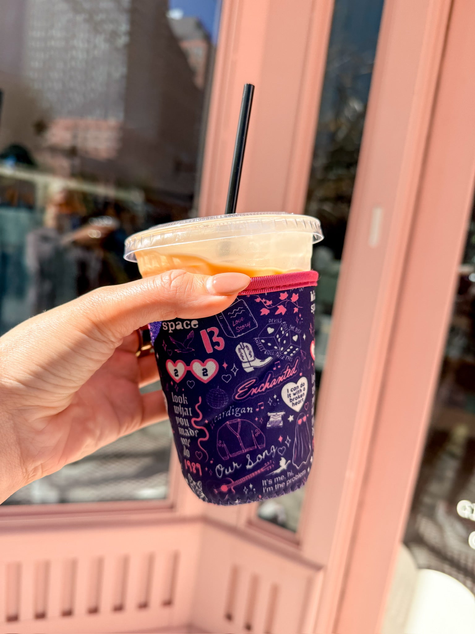 Iced Coffee Sleeve - Eras Icons