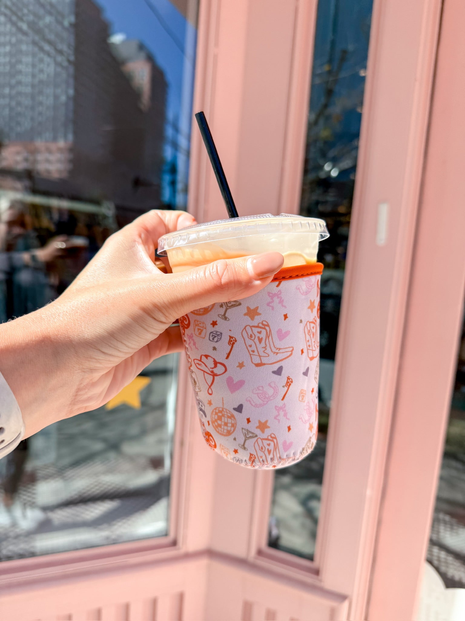 Iced Coffee Sleeve - Cowgirl Icons