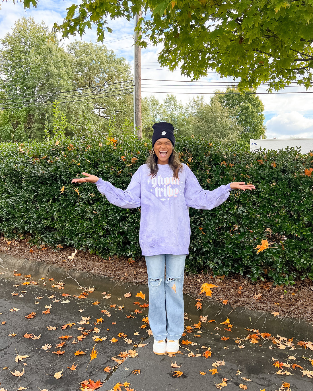 Ghoul Tribe Tie Dye Sweatshirt