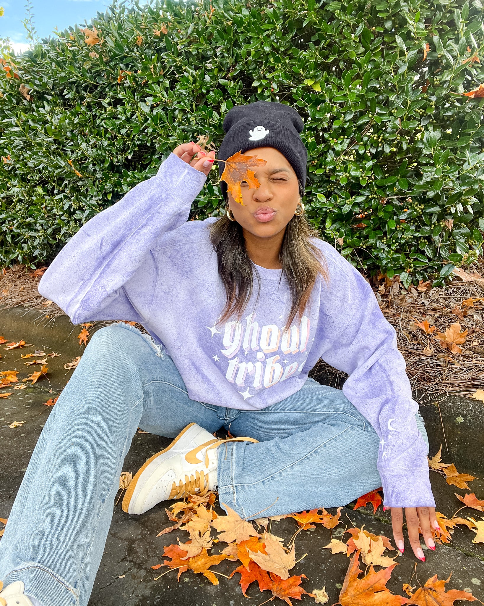 Ghoul Tribe Tie Dye Sweatshirt