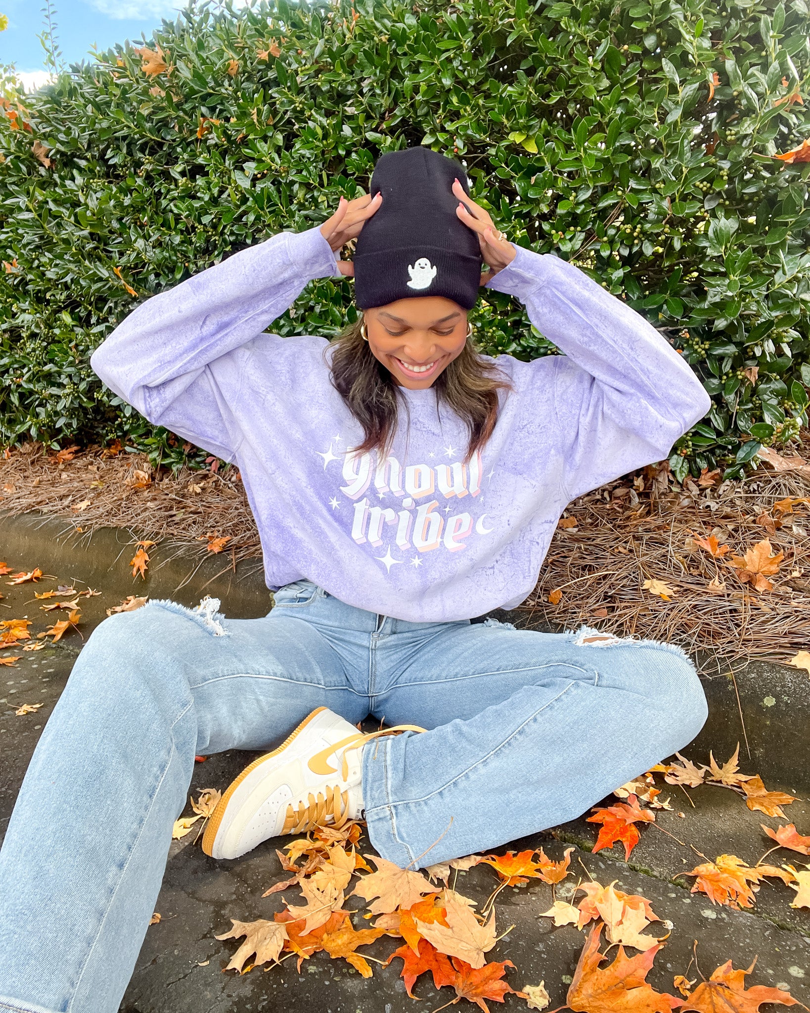 Ghoul Tribe Tie Dye Sweatshirt