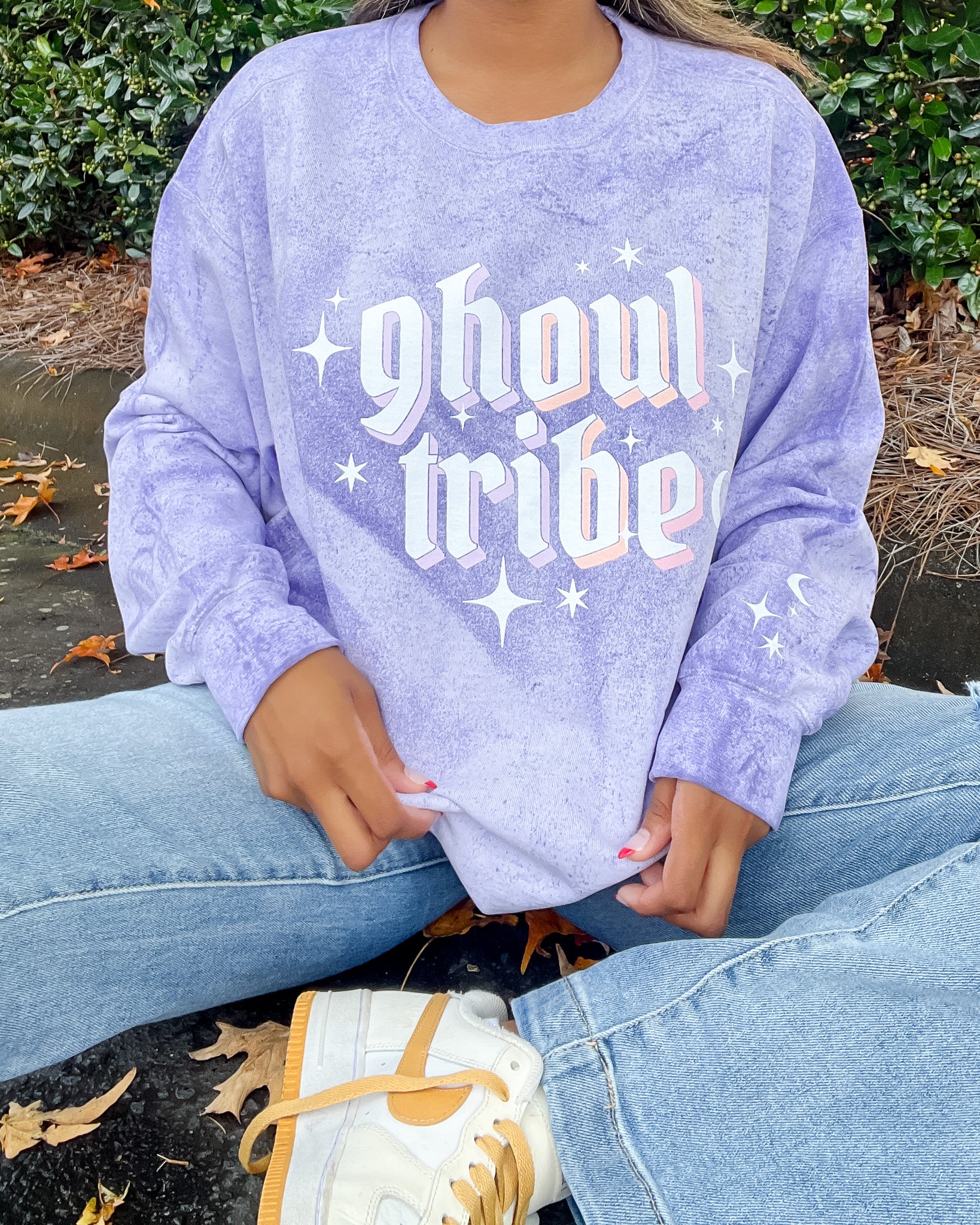 Ghoul Tribe Tie Dye Sweatshirt