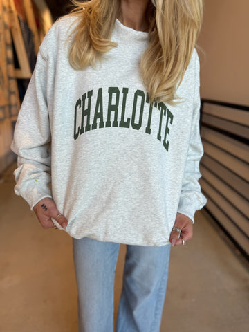 Charlotte Mock Neck Sweatshirt