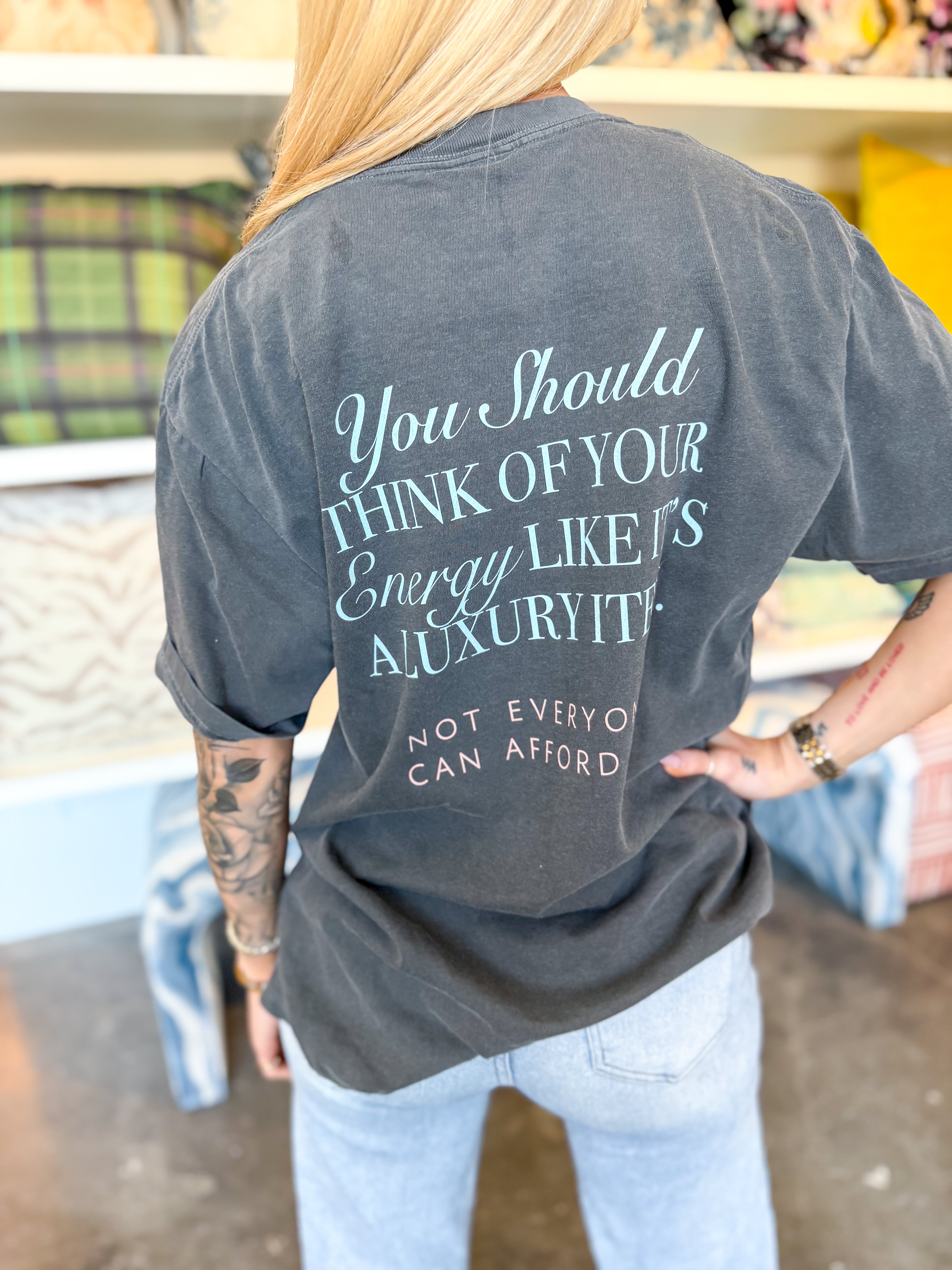 Protect Your Energy Tee in Pepper