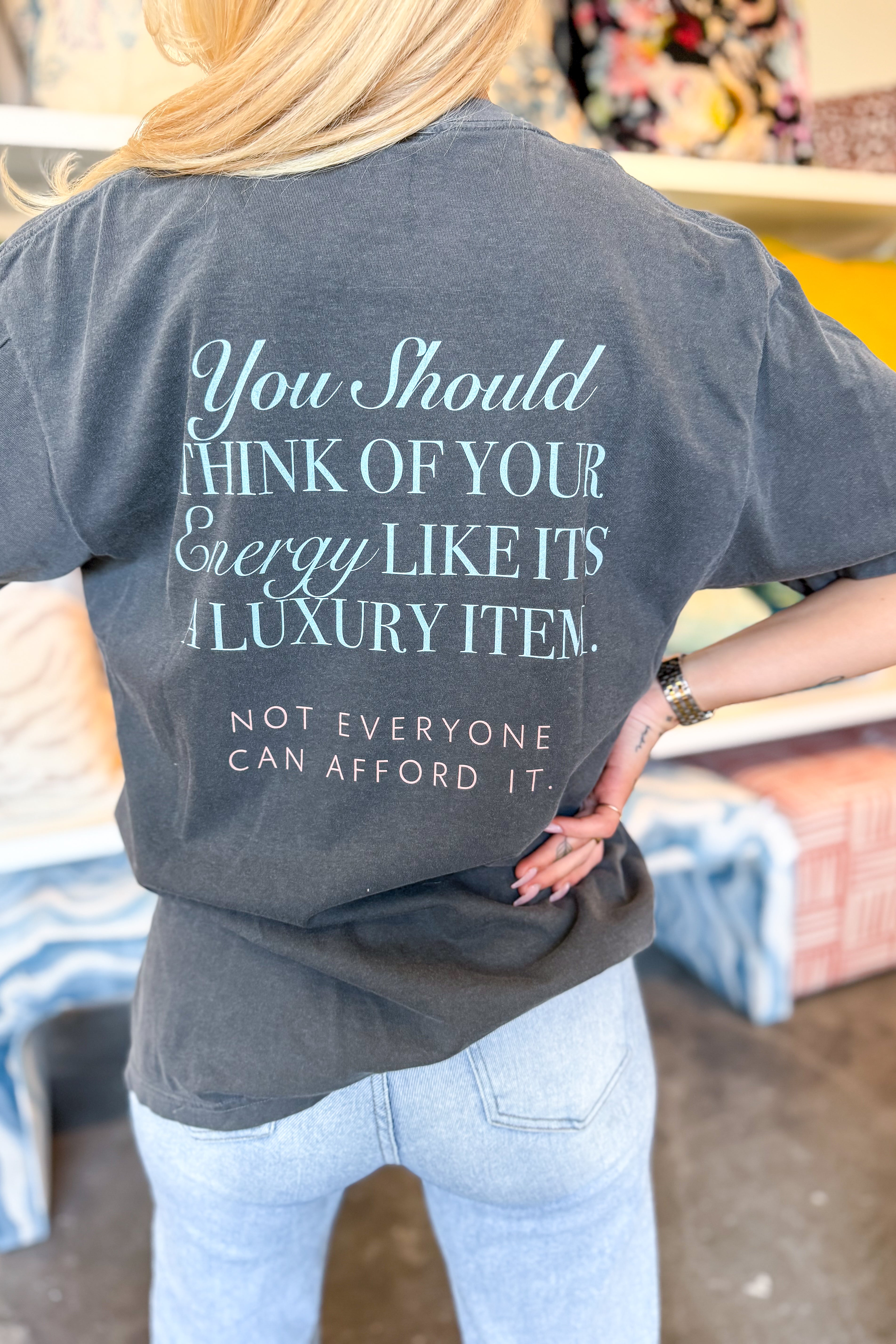 Protect Your Energy Tee in Pepper