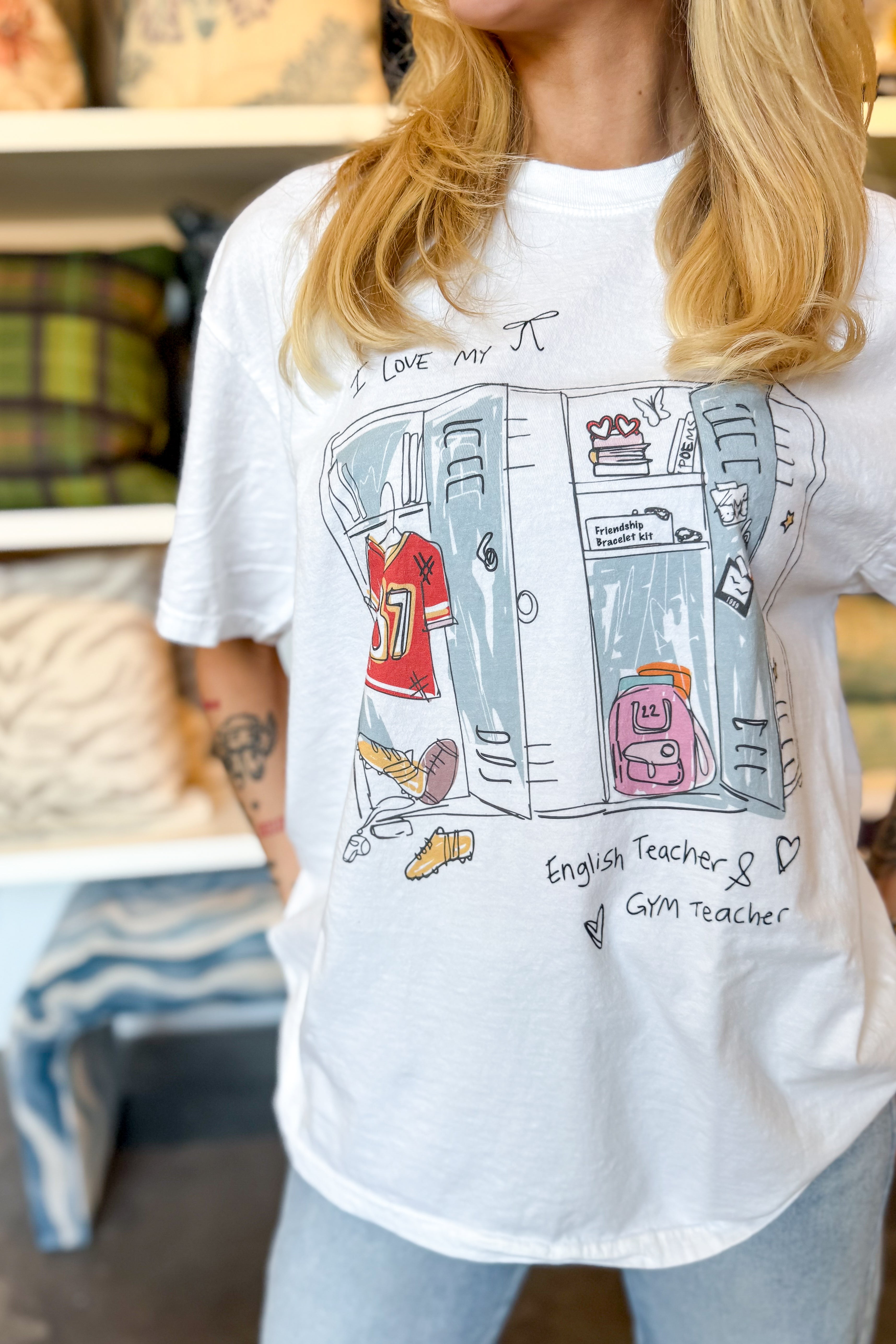 English Teacher + Gym Teacher Tee