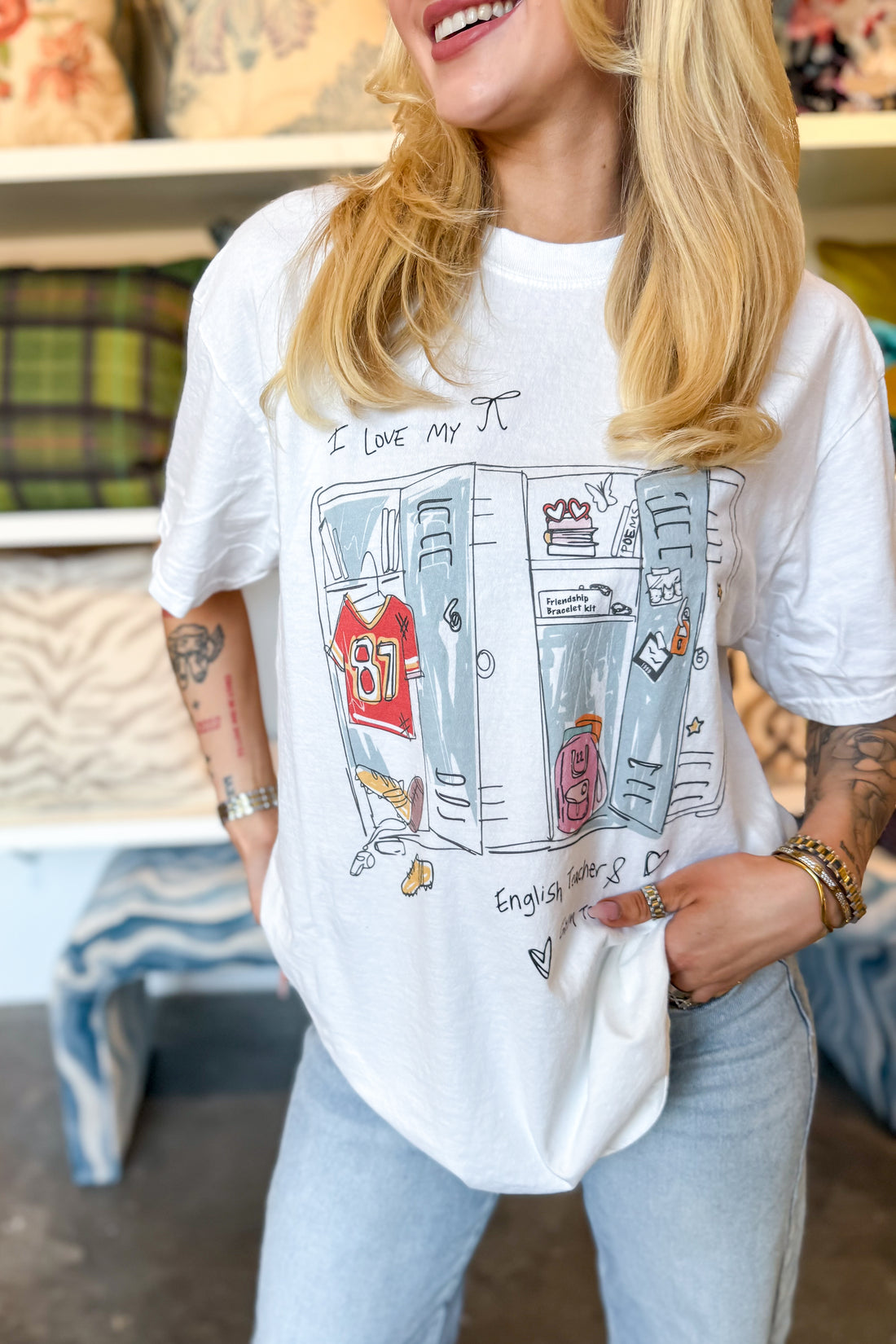 English Teacher + Gym Teacher Tee