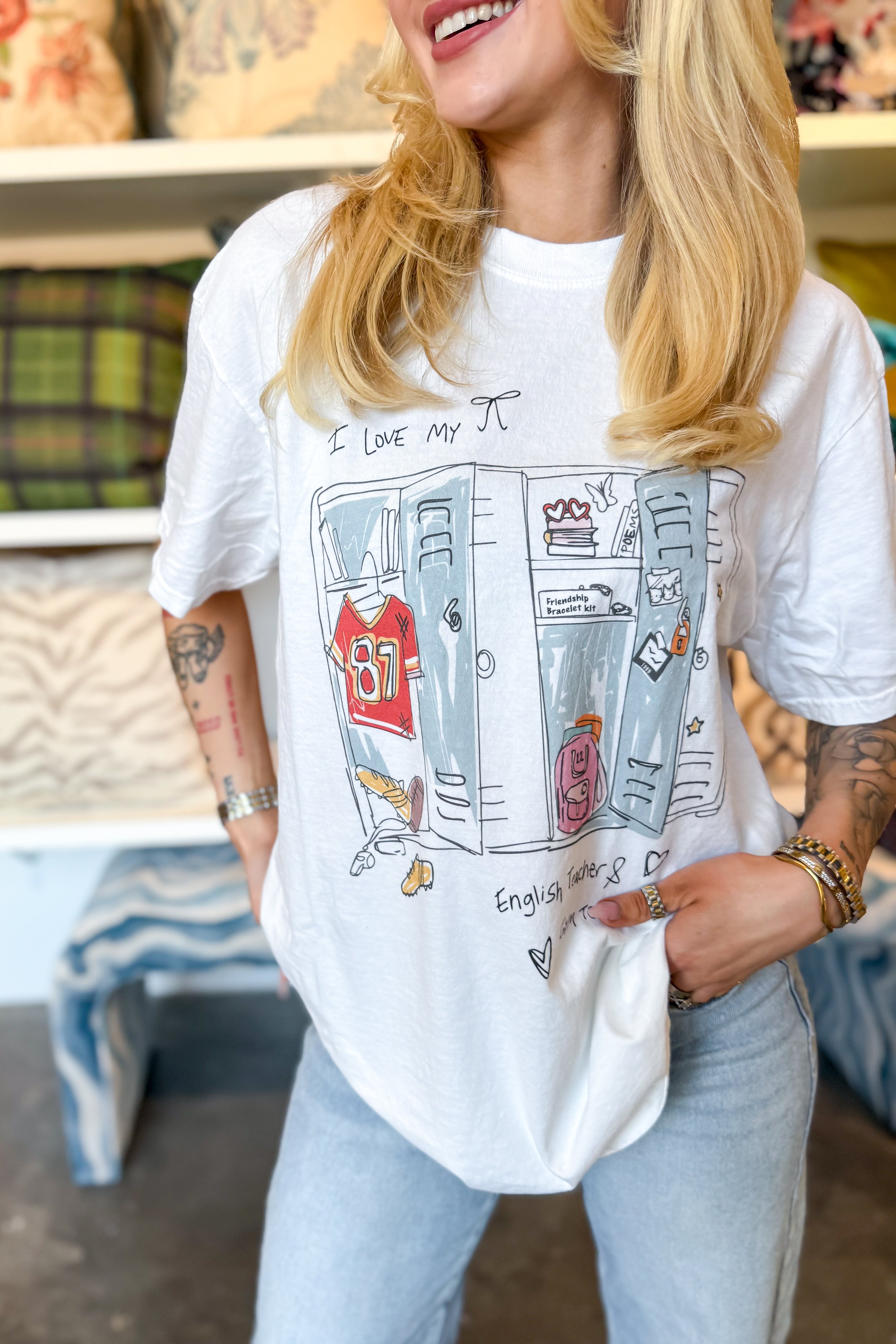 English Teacher + Gym Teacher Tee