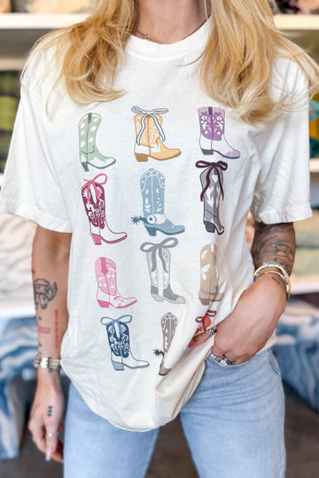 Cowgirl Boots Eras Tee