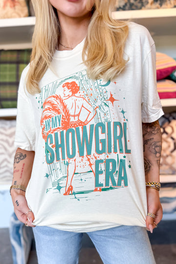 Showgirl Era Tee in Ivory