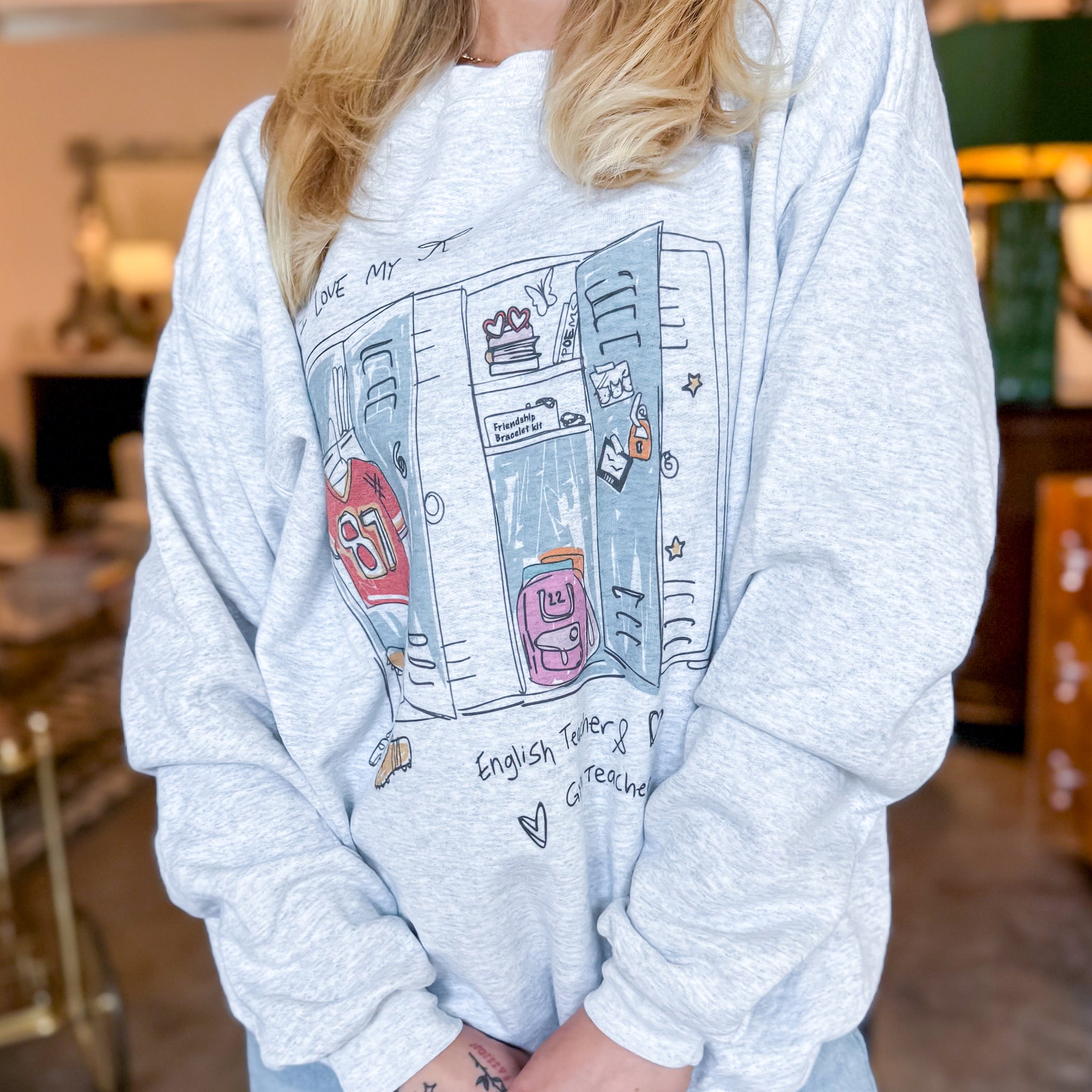 English Teacher + Gym Teacher Sweatshirt