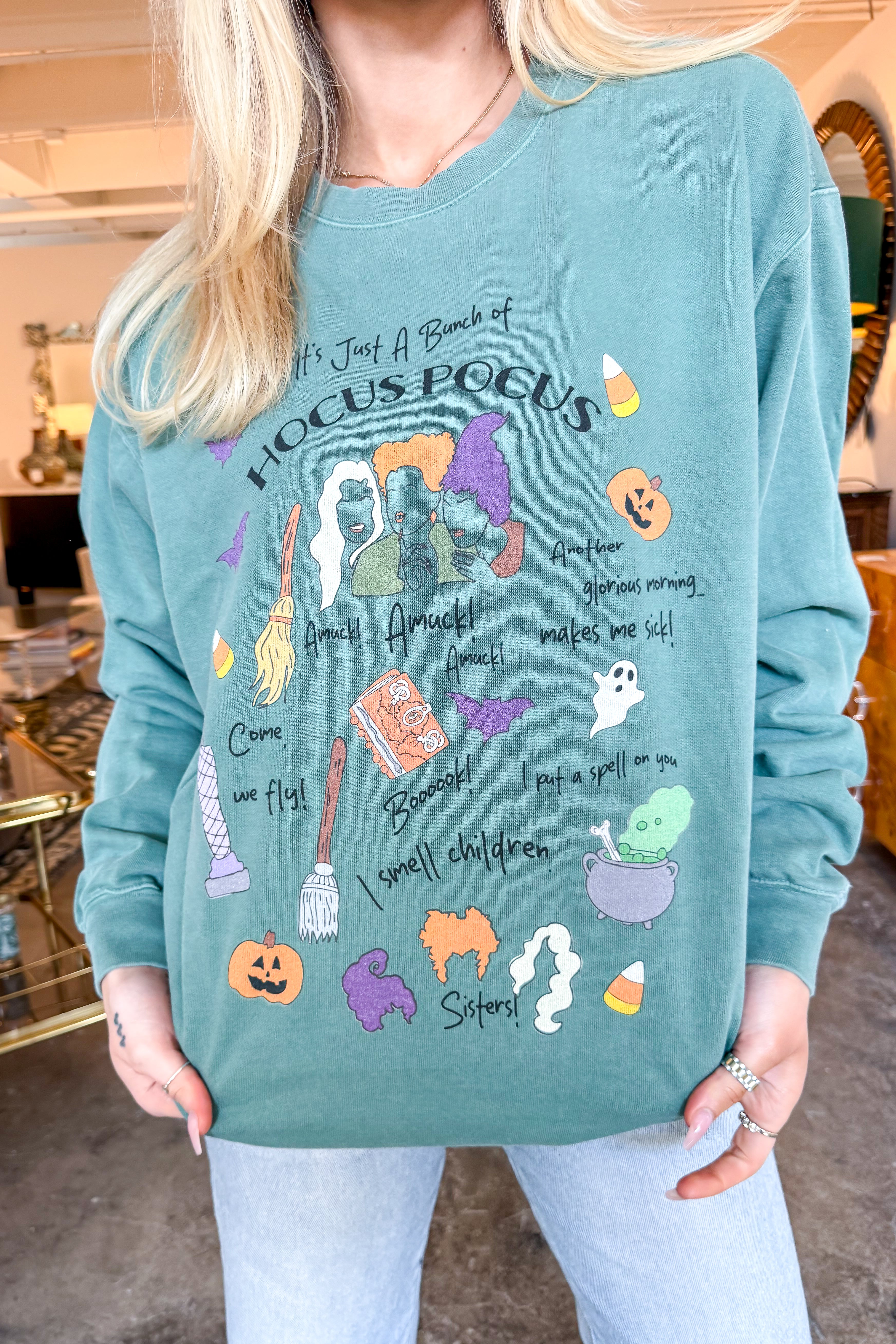 Hocus Pocus Icons Sweatshirt