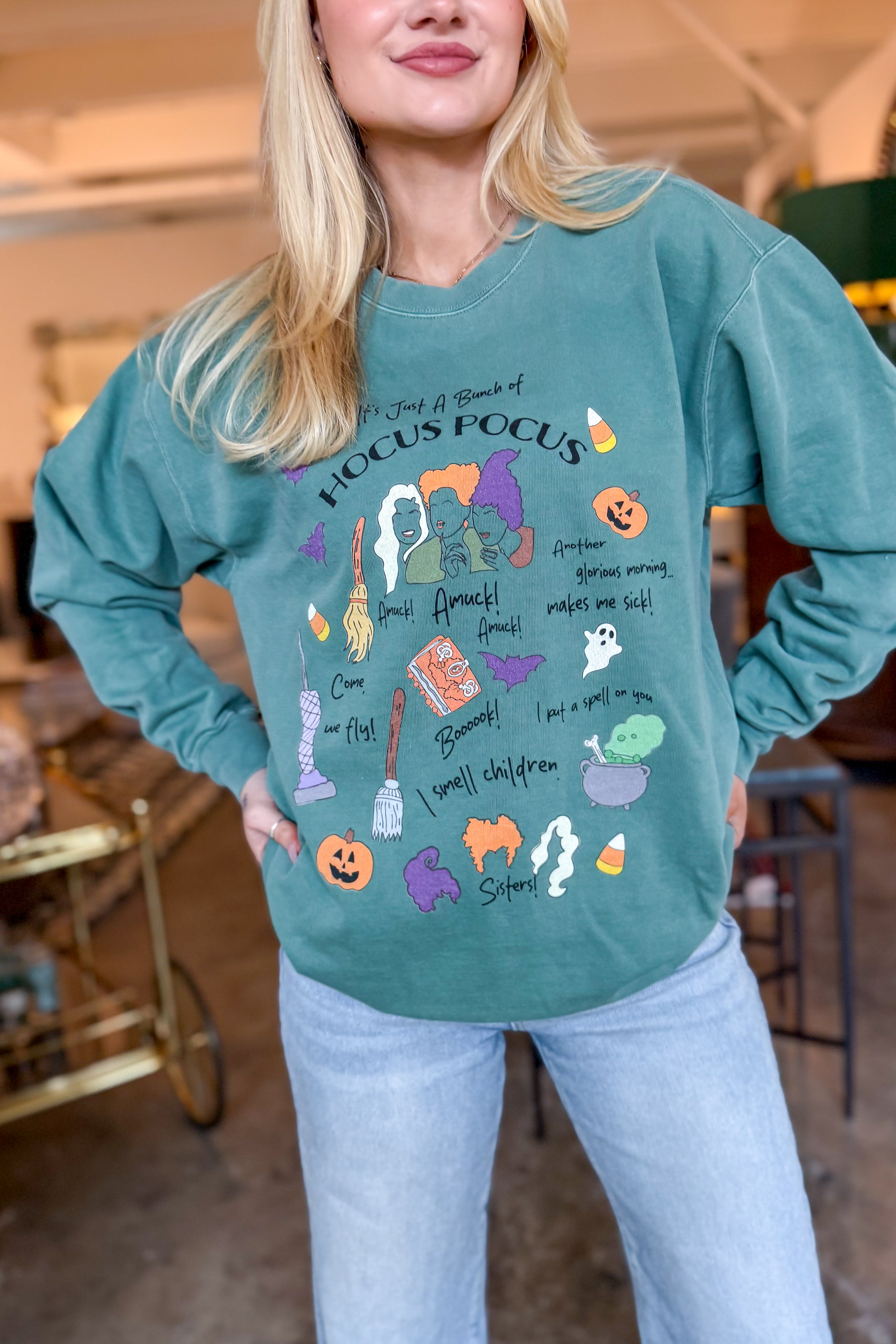 Hocus Pocus Icons Sweatshirt