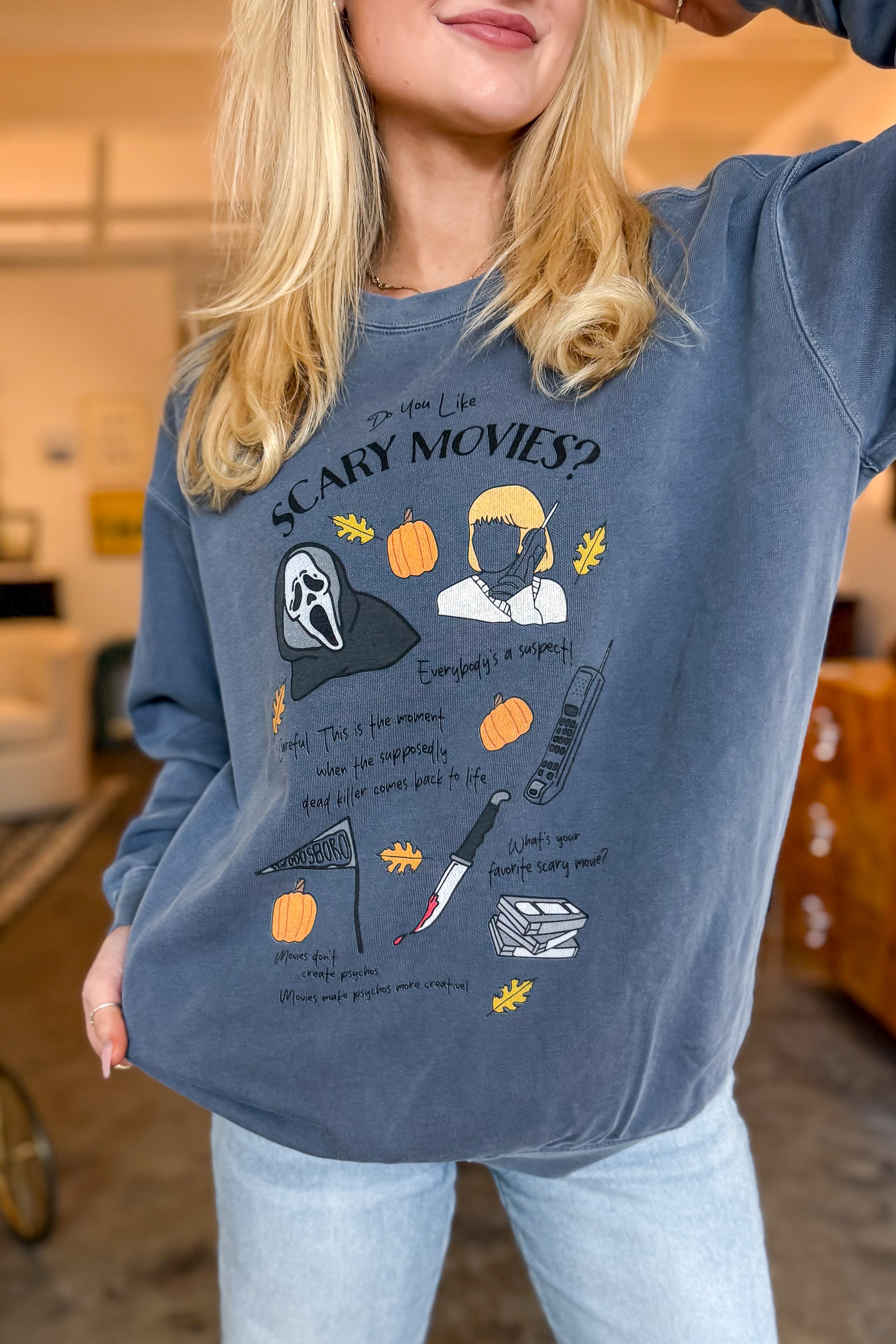 Scream Movie Icons Sweatshirt