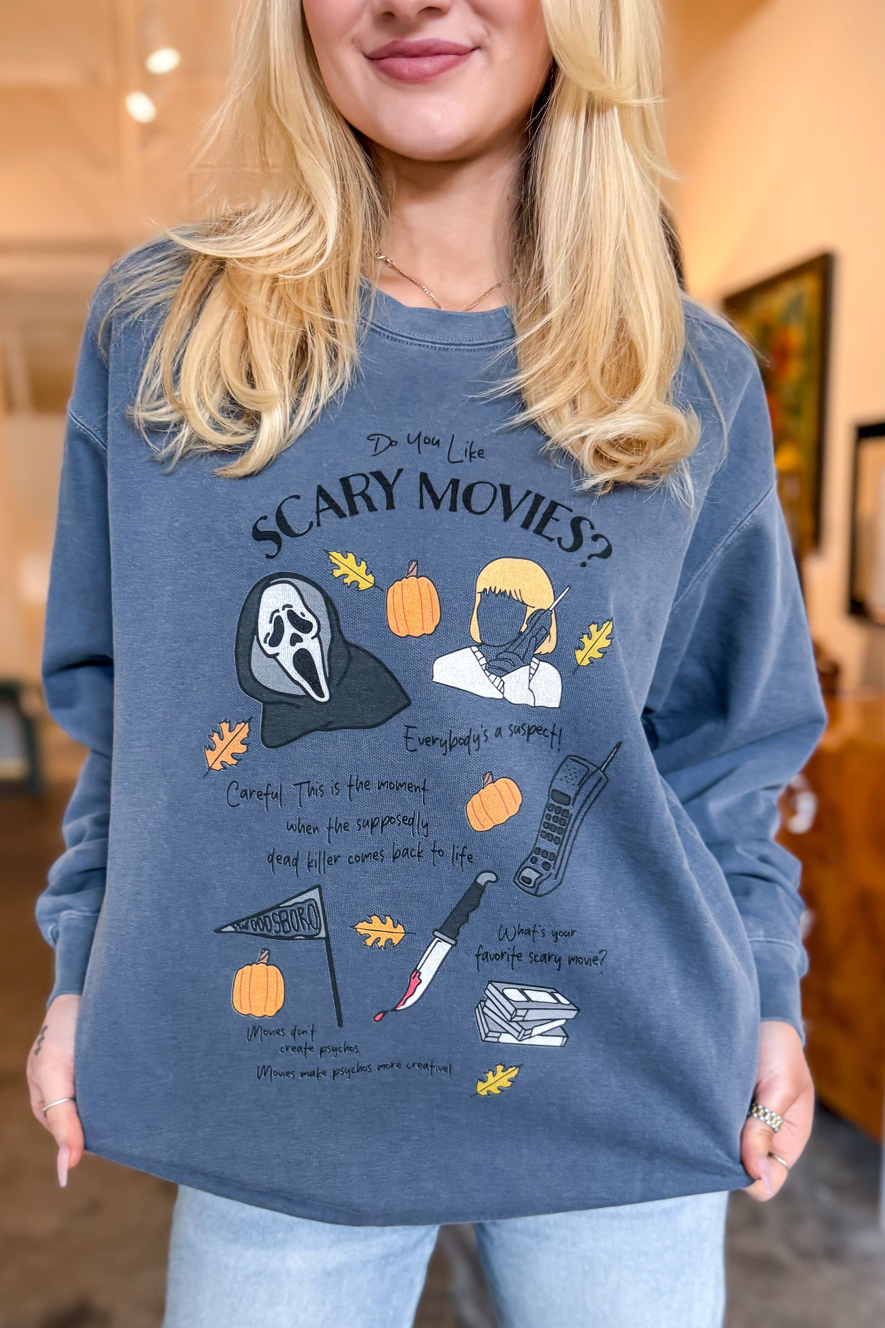 Scream Movie Icons Sweatshirt