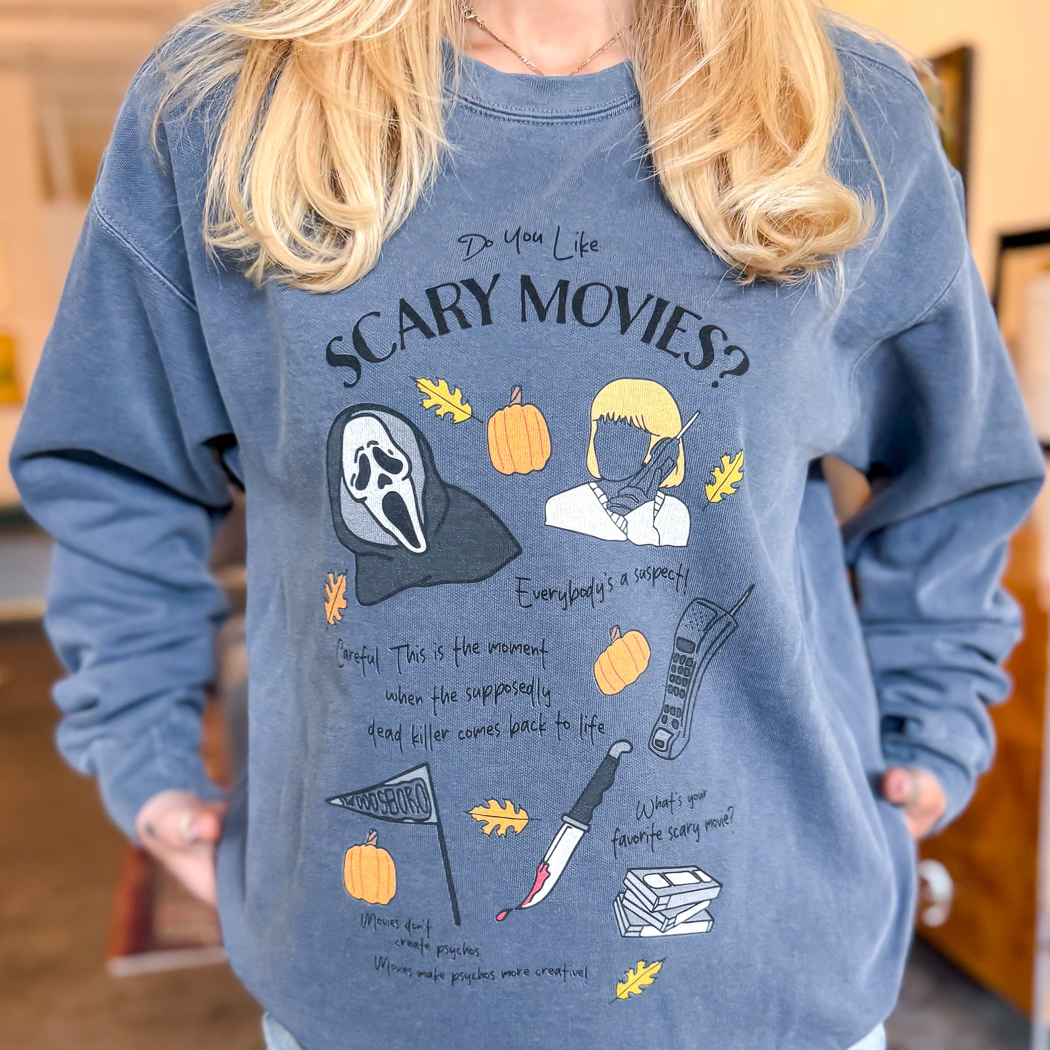 Scream Movie Icons Sweatshirt